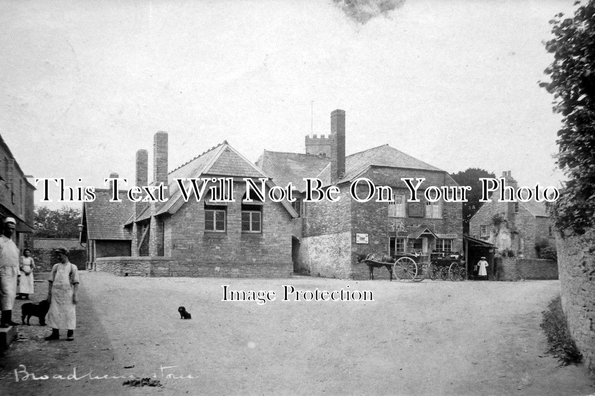 DE 224 - Broadhempston Village, Devon c1909