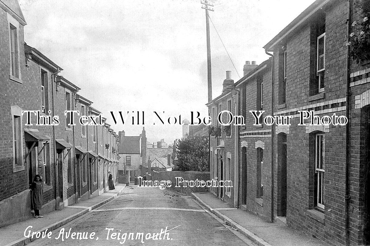 DE 2274 - Grove Avenue, Teignmouth, Devon c1927