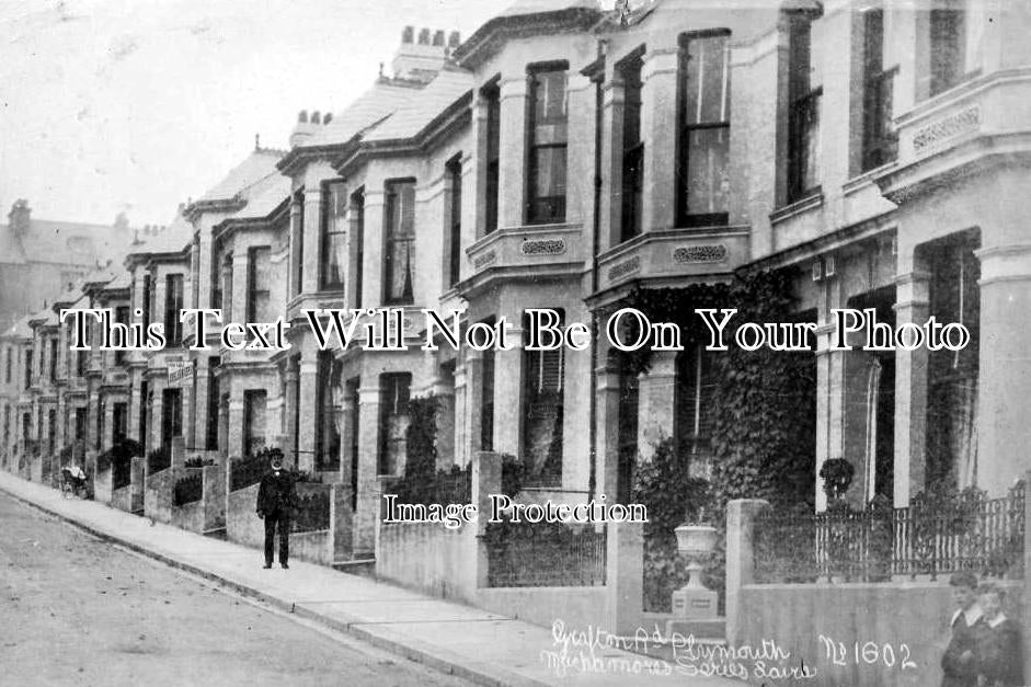 DE 231 - Grafton Road, Mutley, Plymouth, Devon c1904