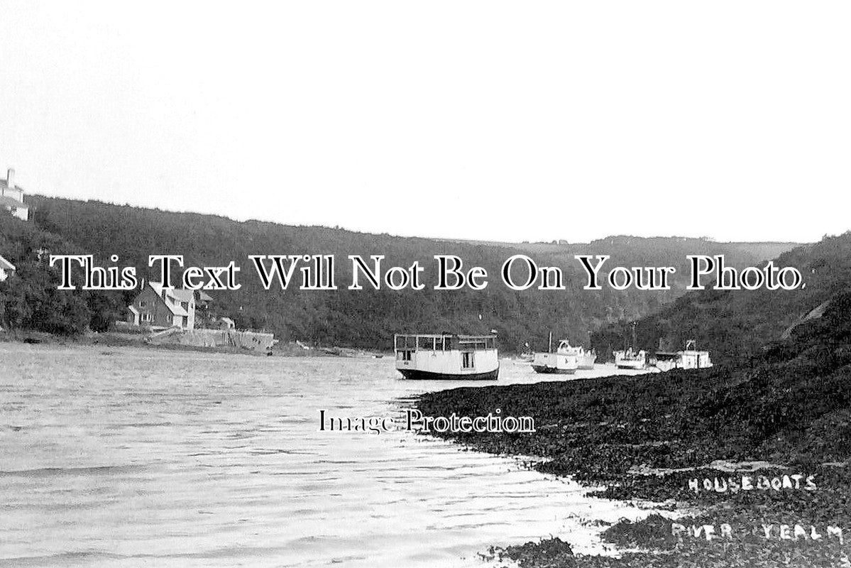 DE 2322 - Houseboats, River Yealm, Devon