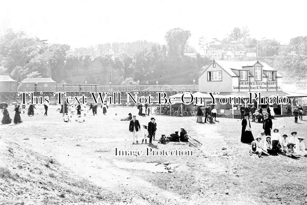 DE 2338 - Crispins Restaurant, The Warren, Dawlish, Devon c1906
