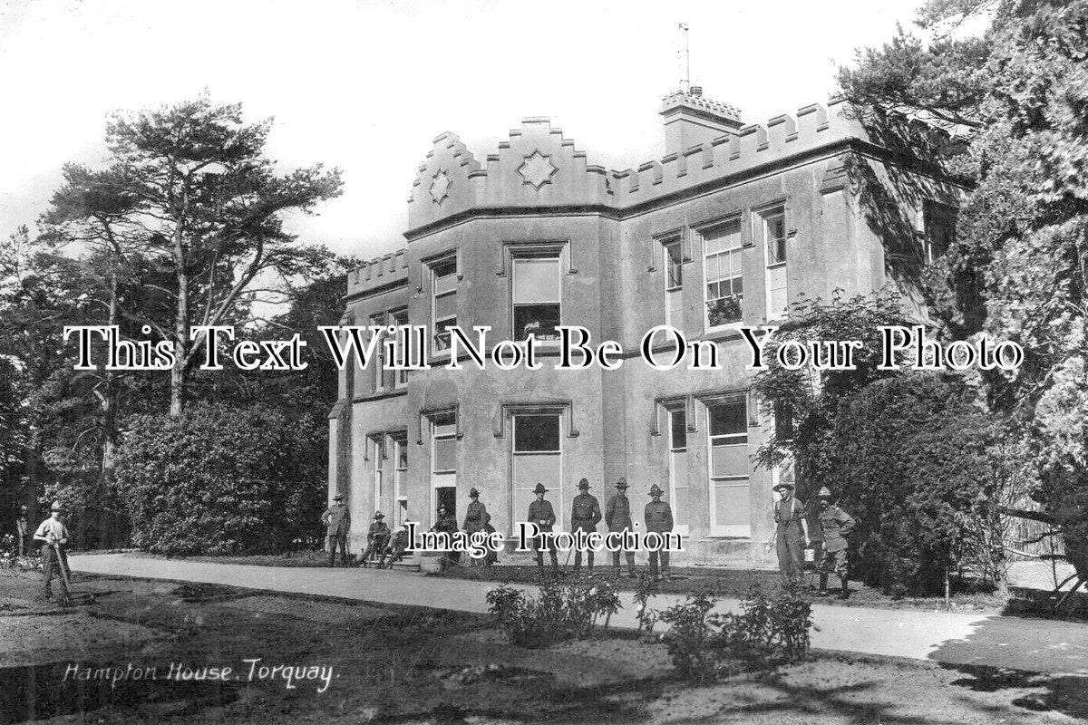 DE 2341 - Hampton House NZ Hospital & Discharge Depot, Torquay, Devon