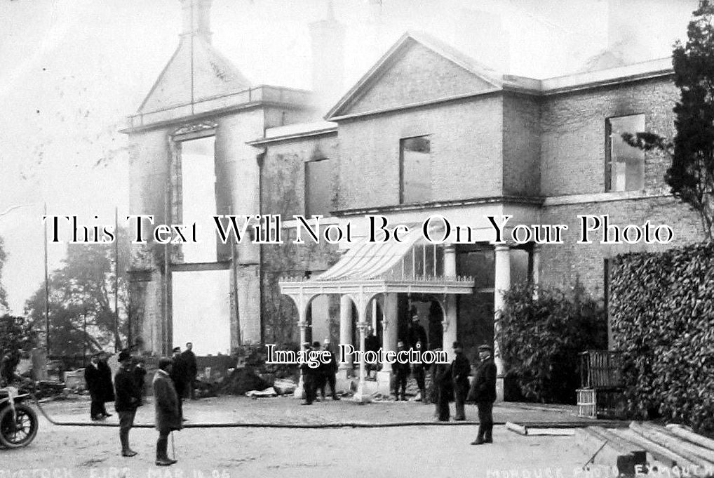 DE 236 - Bystock Court After The Fire, Devon