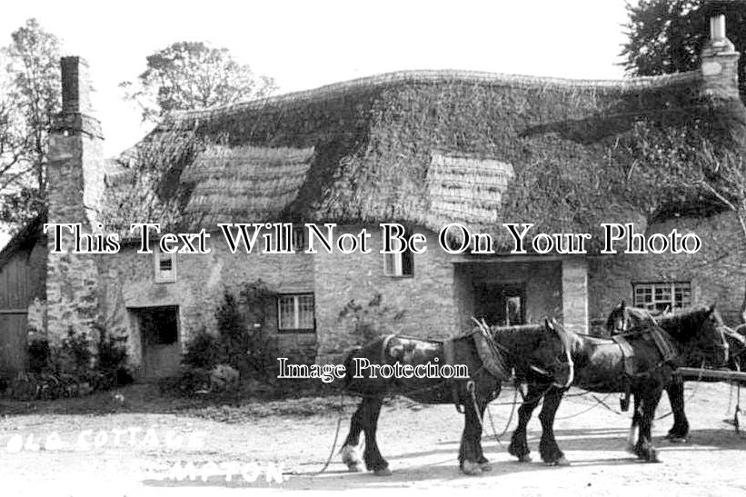 DE 2360 - Old Cottage, Yealmpton, Devon c1925