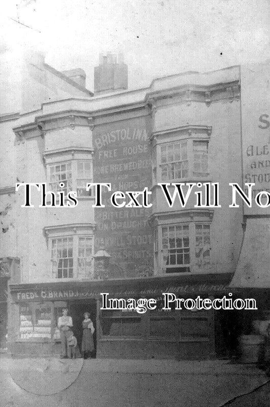 DE 2421 - The Bristol Inn Pub, Sidwell Street, Exeter, Devon 1911