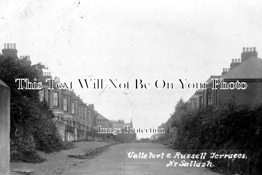 DE 246 - Valletort & Russell Terraces, Saltash Road, Devonport, Devon c1915