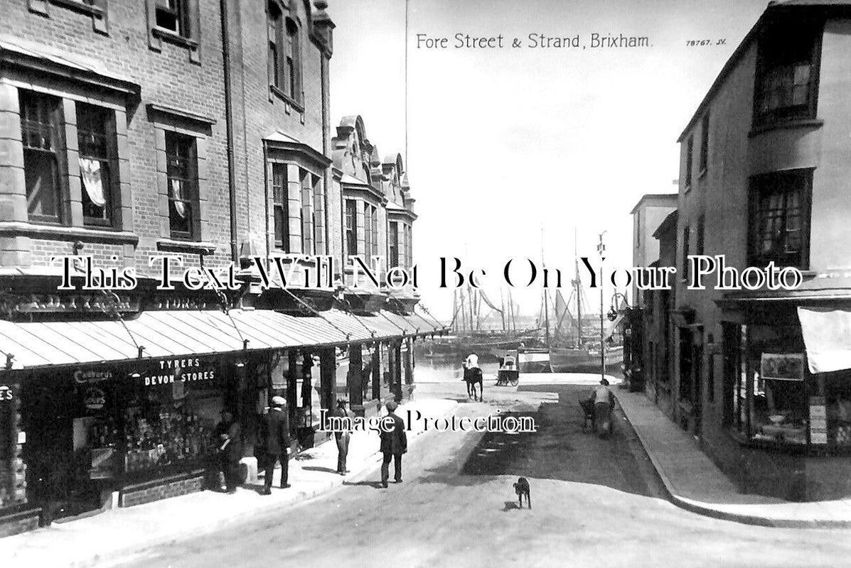 DE 2524 - Fore Street & Strand, Brixham, Devon
