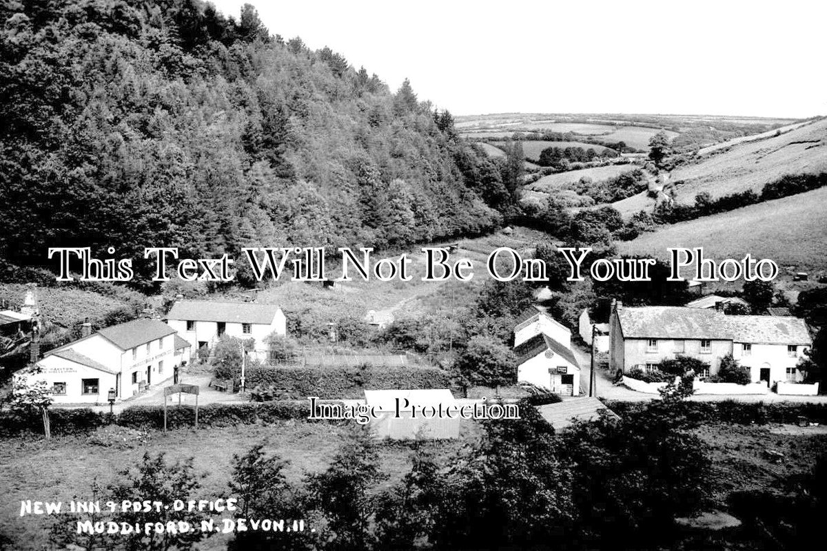 DE 2543 - New Inn & Post Office, Muddiford, Devon