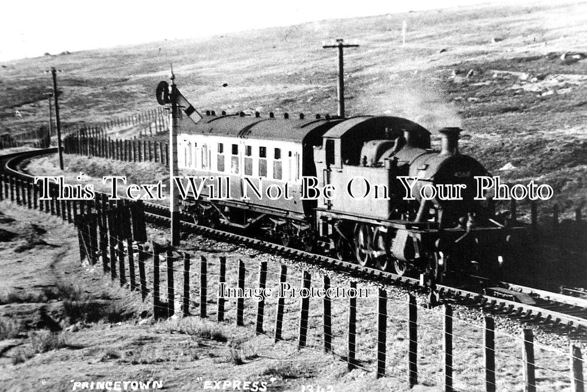 DE 2595 - Princetown Express Train Railway, Devon