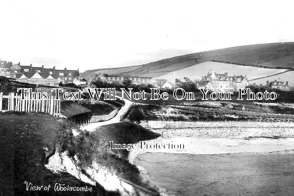 DE 2619 - View Of Woolacombe, Devon