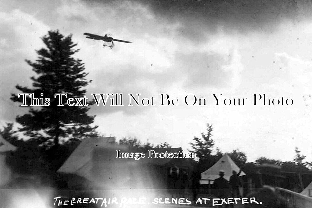 DE 2642 - Great Air Race Scenes, Exeter, Aviation, Devon 1911