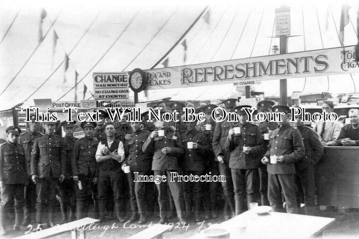 DE 2672 - Chudleigh Military Camp, Devon Regiment 1924