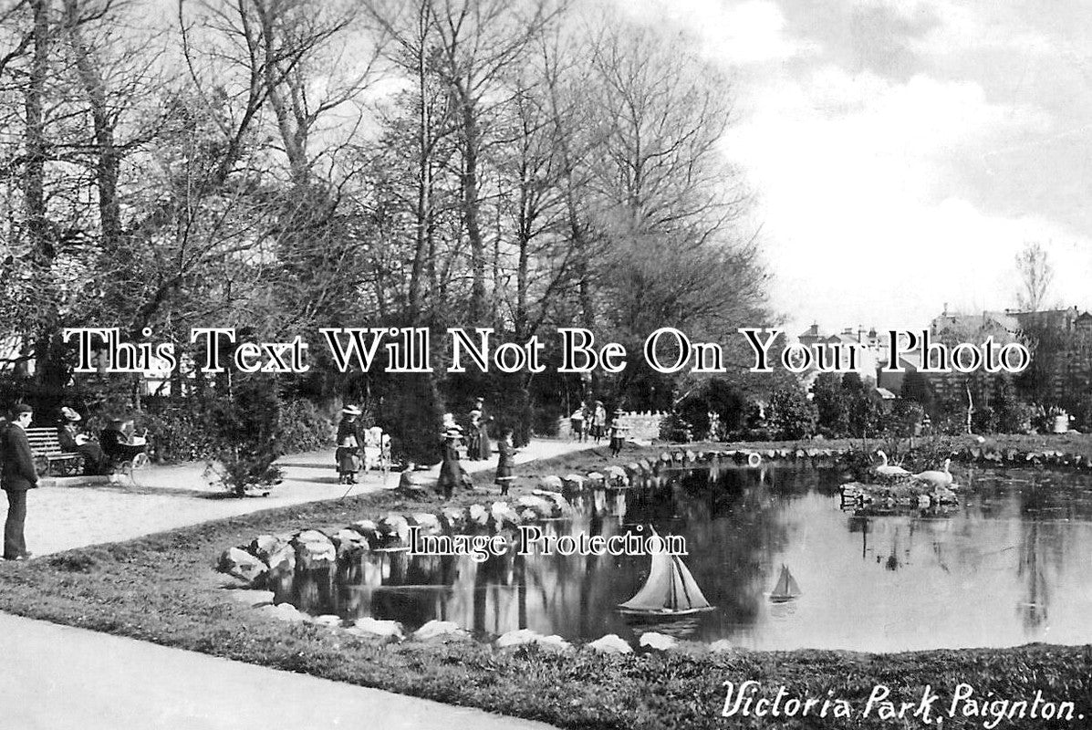 DE 2806 - Victoria Park, Paignton, Devon c1910