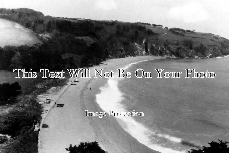 DE 284 - Blackpool Sands Cove From Strete Cliffs, Devon