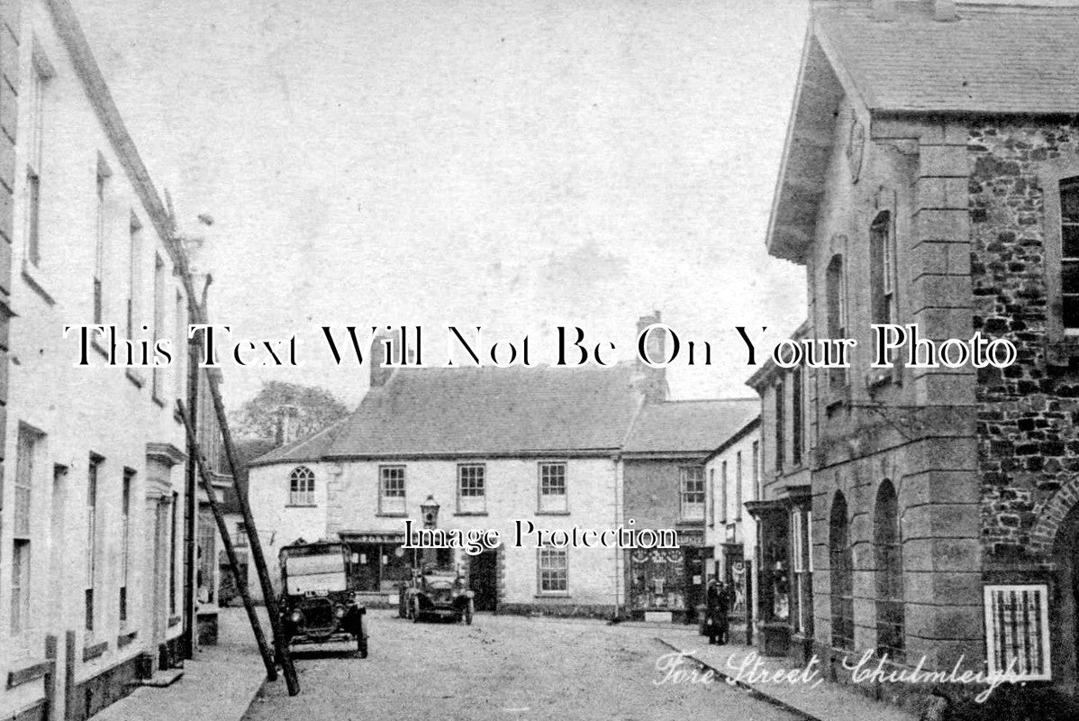 DE 288 - Chulmleigh Post Office, Devon c1920