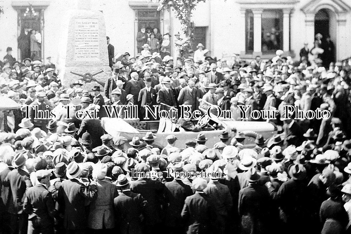 DE 2936 - Cullompton War Memorial Event, Devon c1920