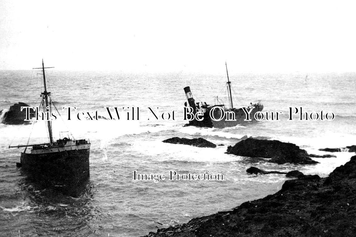 DE 2962 - Steamer Liberta Shipwreck, Bolt Tail Hope, Devon 1926