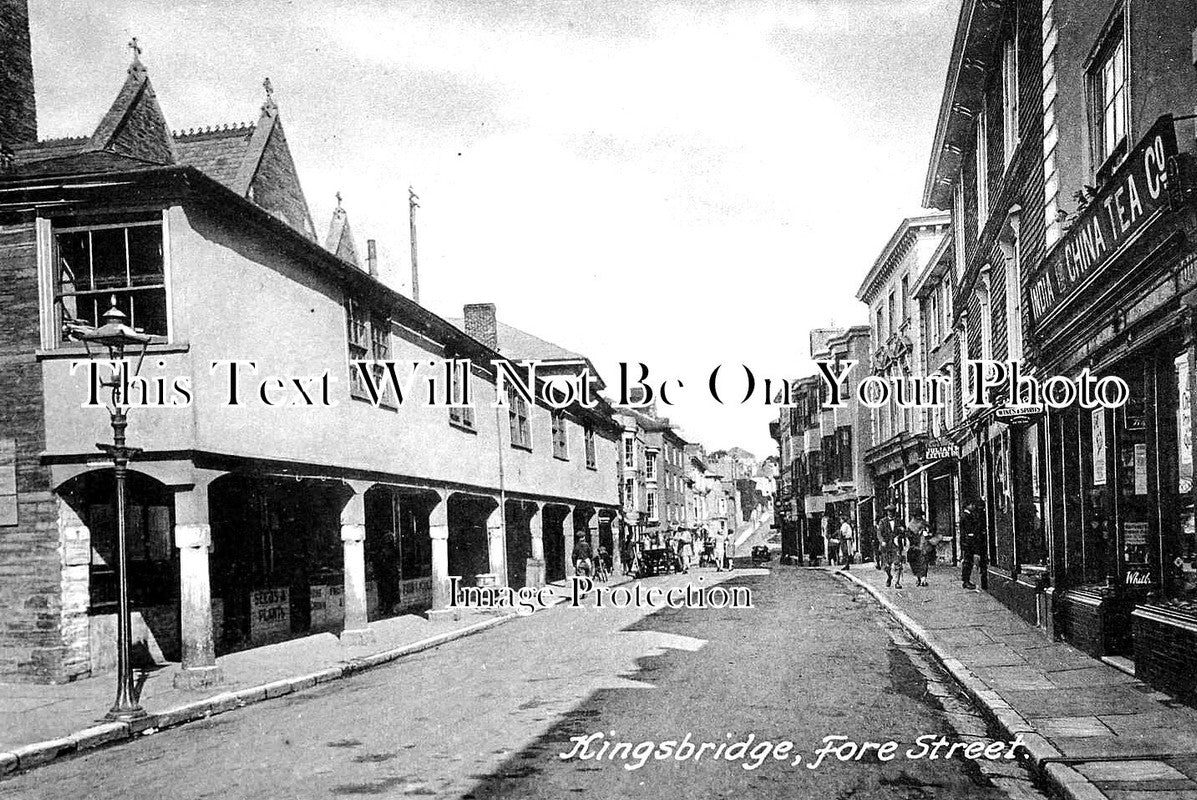 DE 3013 - Fore Street, Kingsbridge, Devon c1924