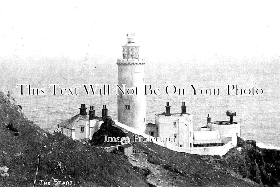 DE 3022 - The Start Lighthouse, Hallsands, Devon c1917