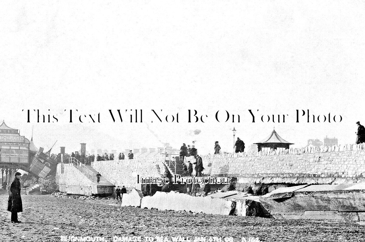 DE 3029 - Teignmouth Storm Damage To Sea Wall, Devon