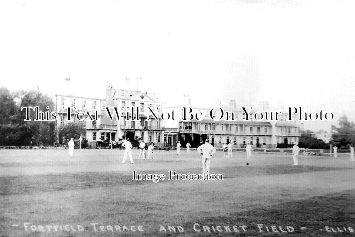 DE 3060 - Fortfield Terrace & Cricket Field, Sidmouth, Devon