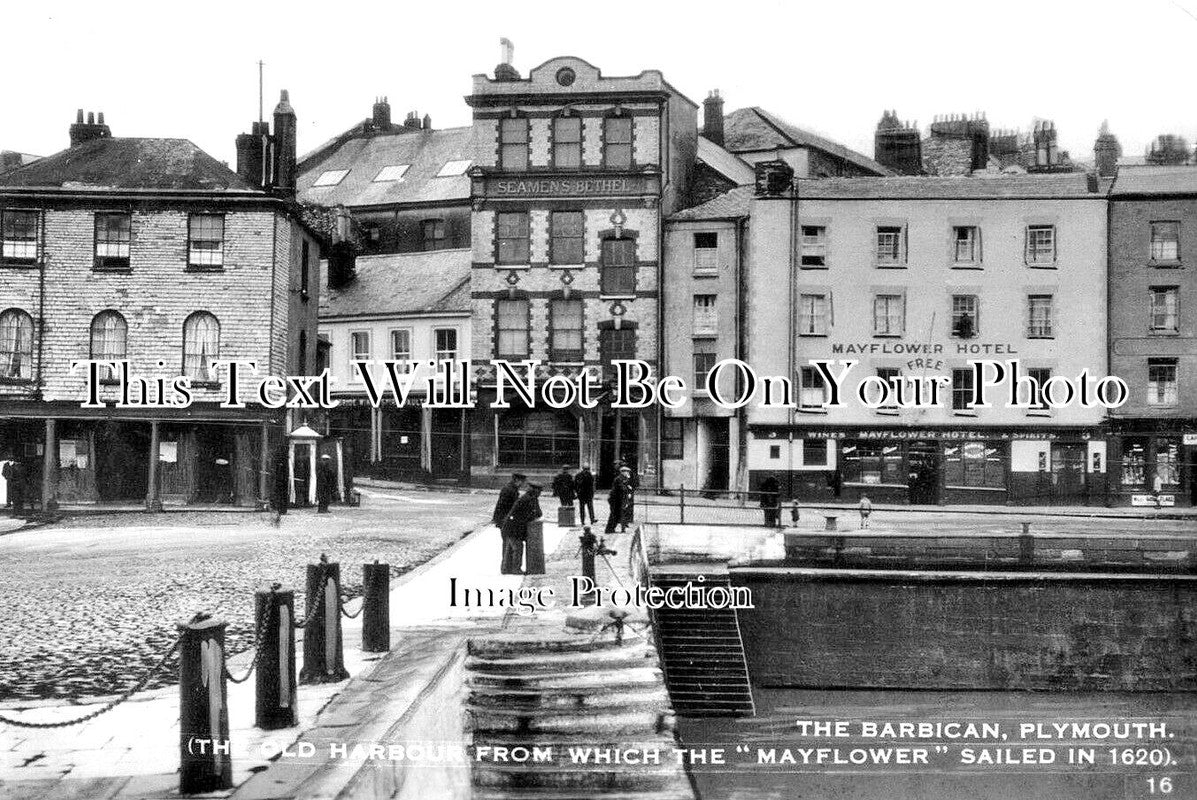 DE 3167 - The Barbican, Mayflower, Plymouth, Devon