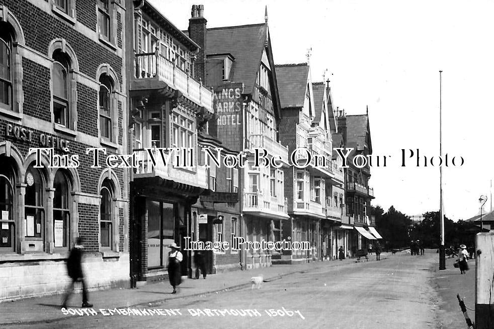 DE 3174 - South Embankment, Dartmouth, Devon c1920