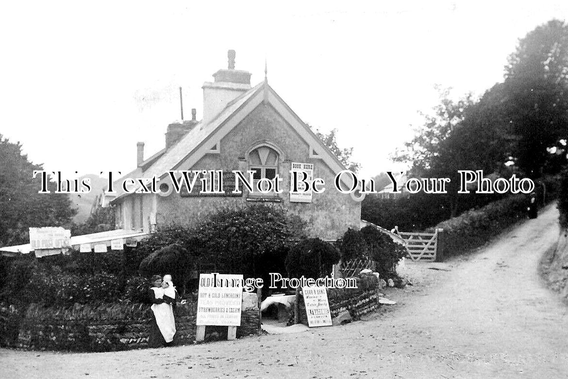 DE 3180 - Lee Village Old Post Office & Cafe, Devon c1908