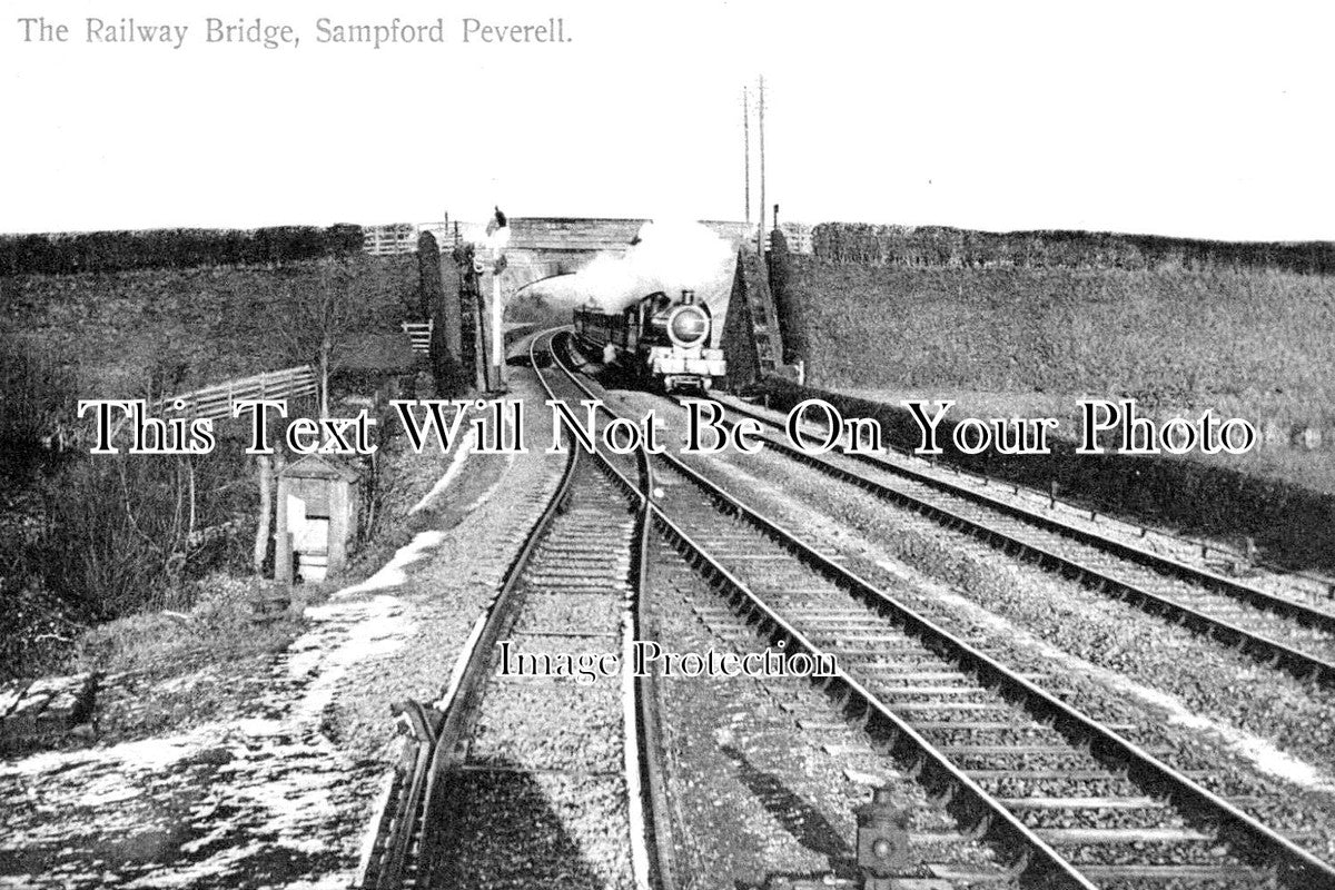 DE 3305 - The Railway Bridge, Sampford Peverell, Devon