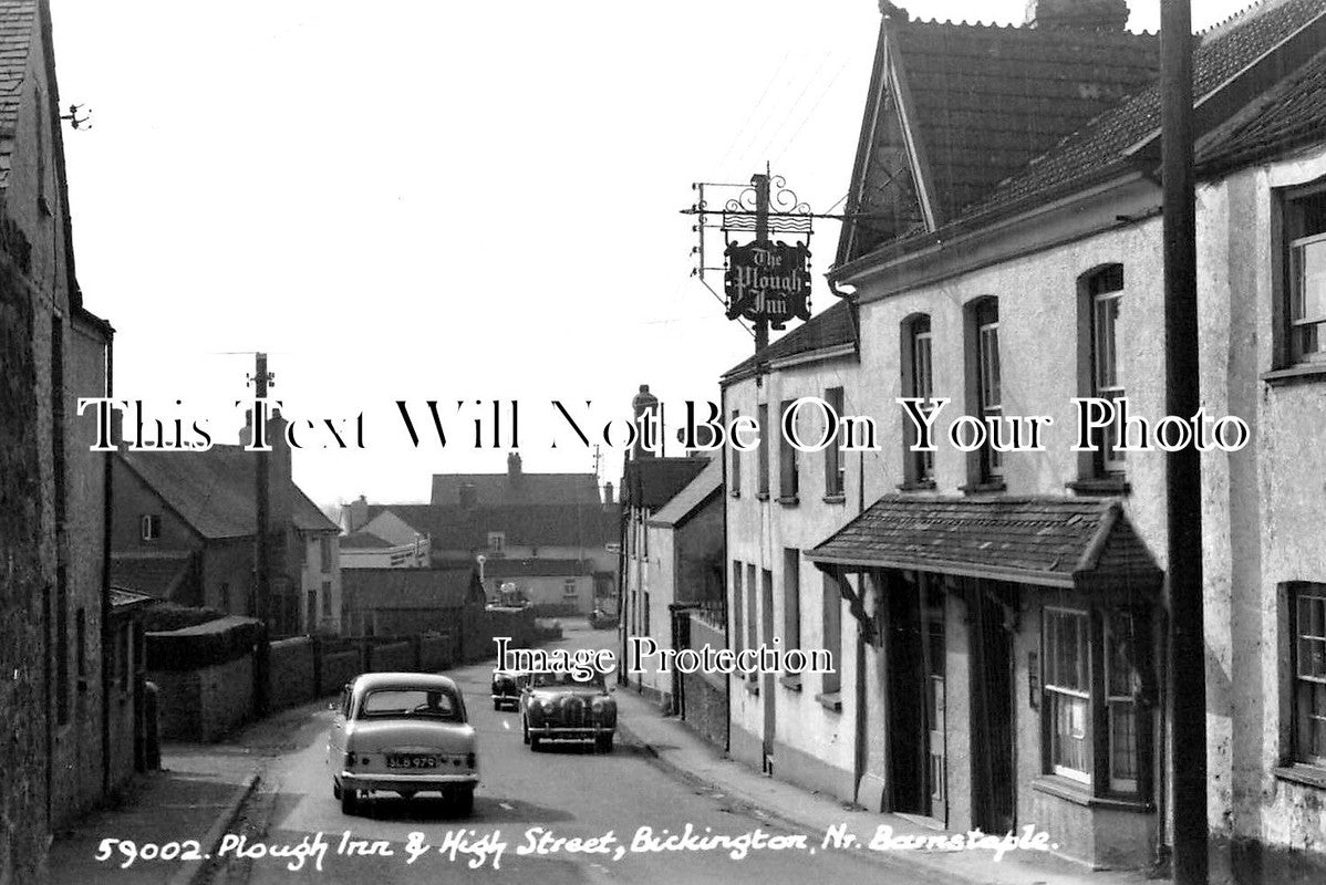 DE 3370 - Plough Inn Pub, High Street, Bickington, Devon