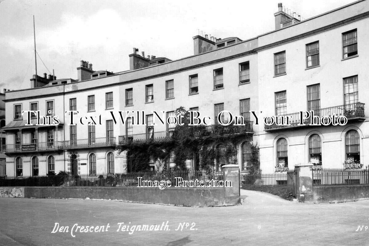 DE 3430 - Den Crescent, Teignmouth, Devon c1907