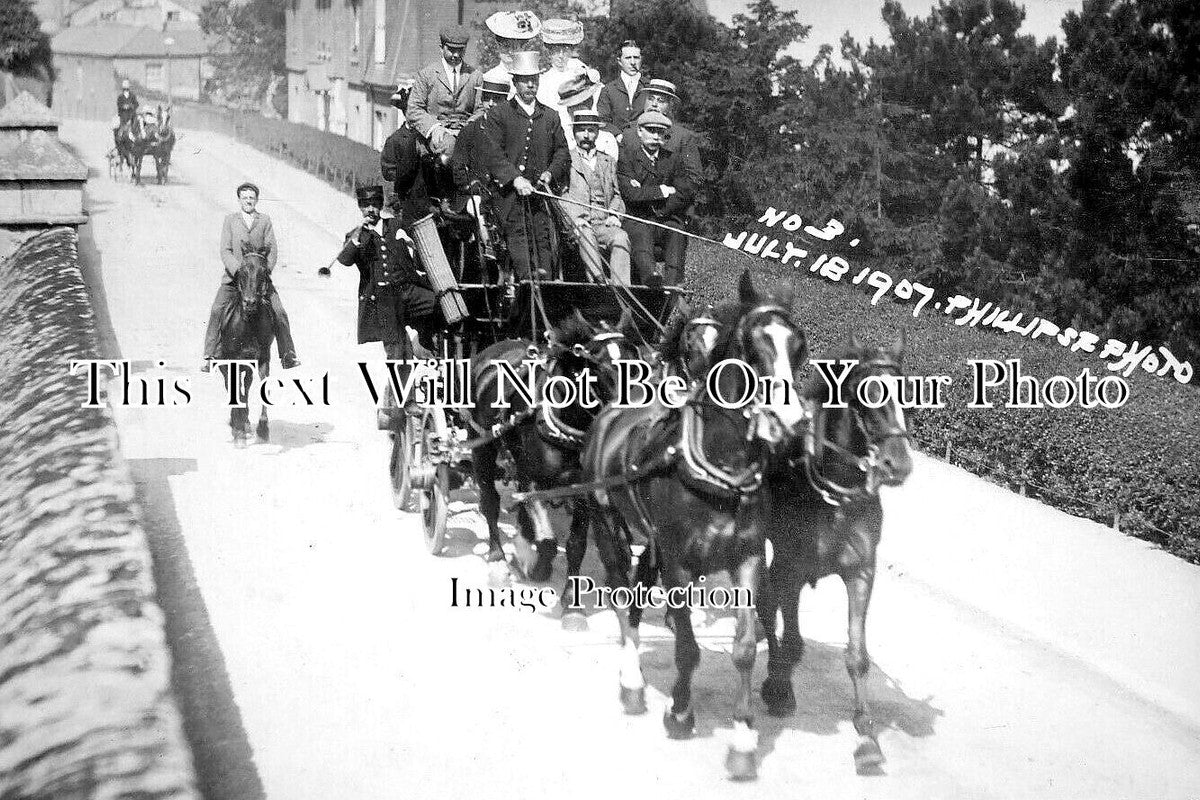 DE 3560 - Horse & Carriage, Ilfracombe, Devon c1907
