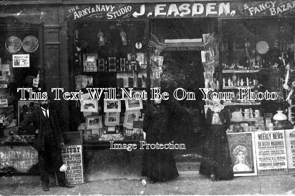 DE 366 - Easden's Bazaar, Union Street, Stonehouse, Plymouth, Devon c1903