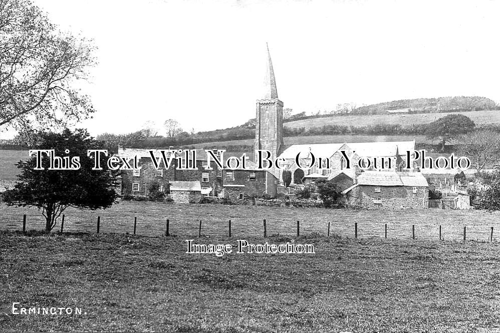 DE 3663 - Ermington Church, Devon c1912