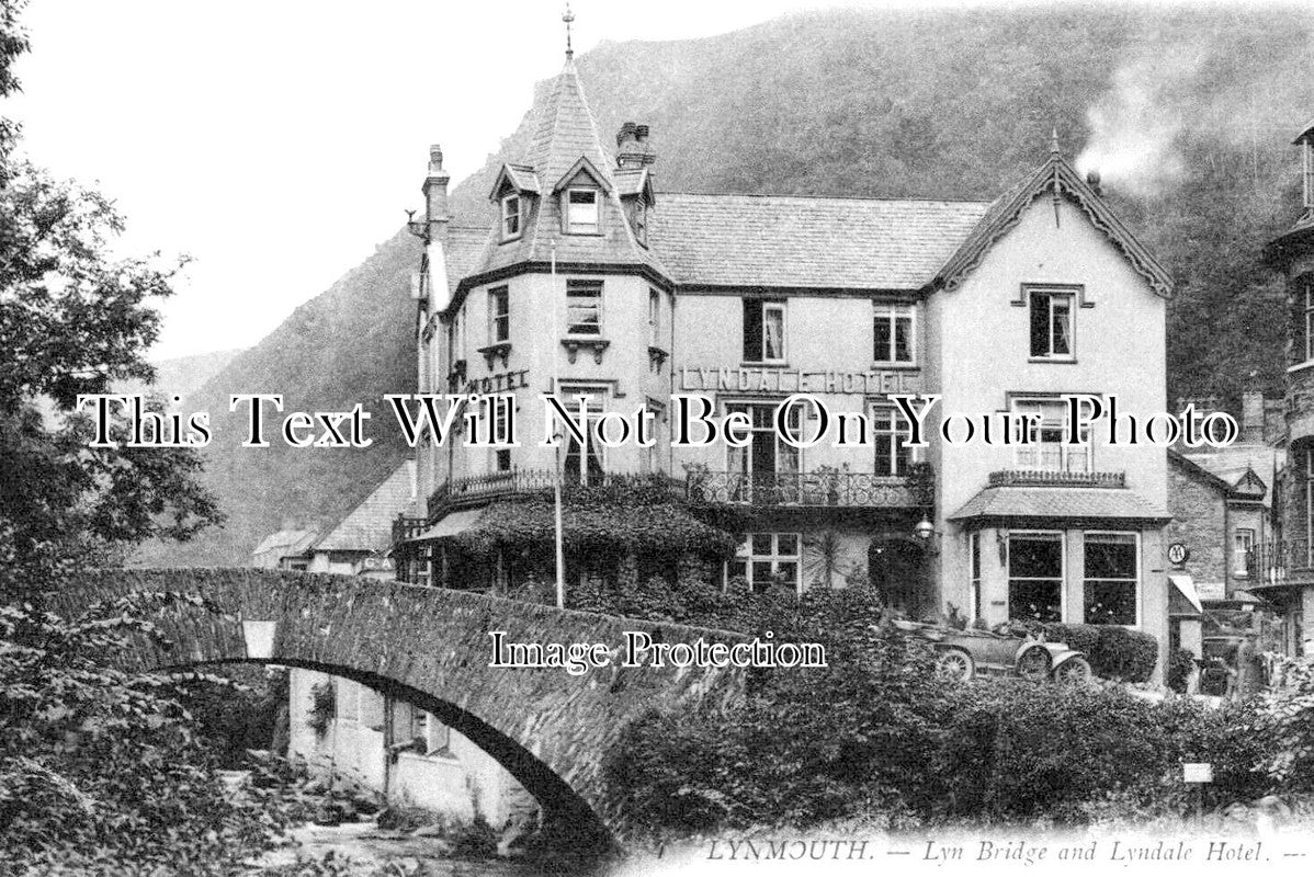 DE 3674 - Lyndale Hotel, Lyn Bridge, Lynmouth, Devon