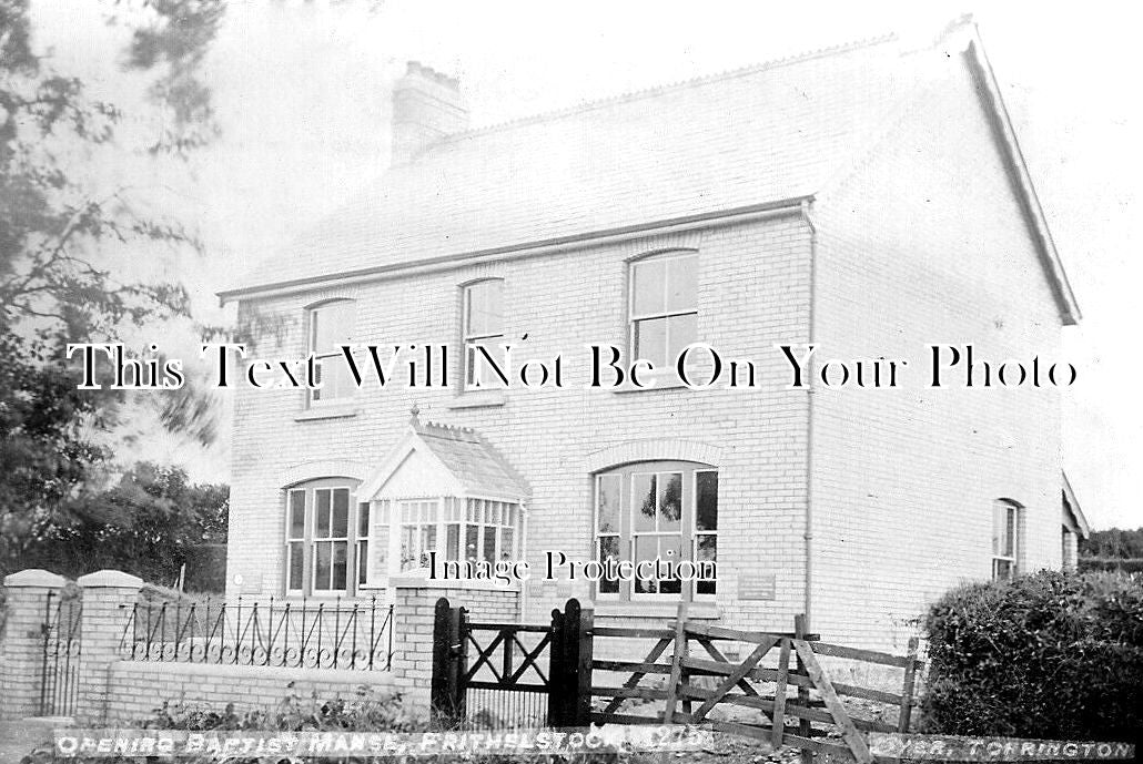 DE 3695 - Opening Baptist Manse, Frithelstock, Torrington, Devon c1914