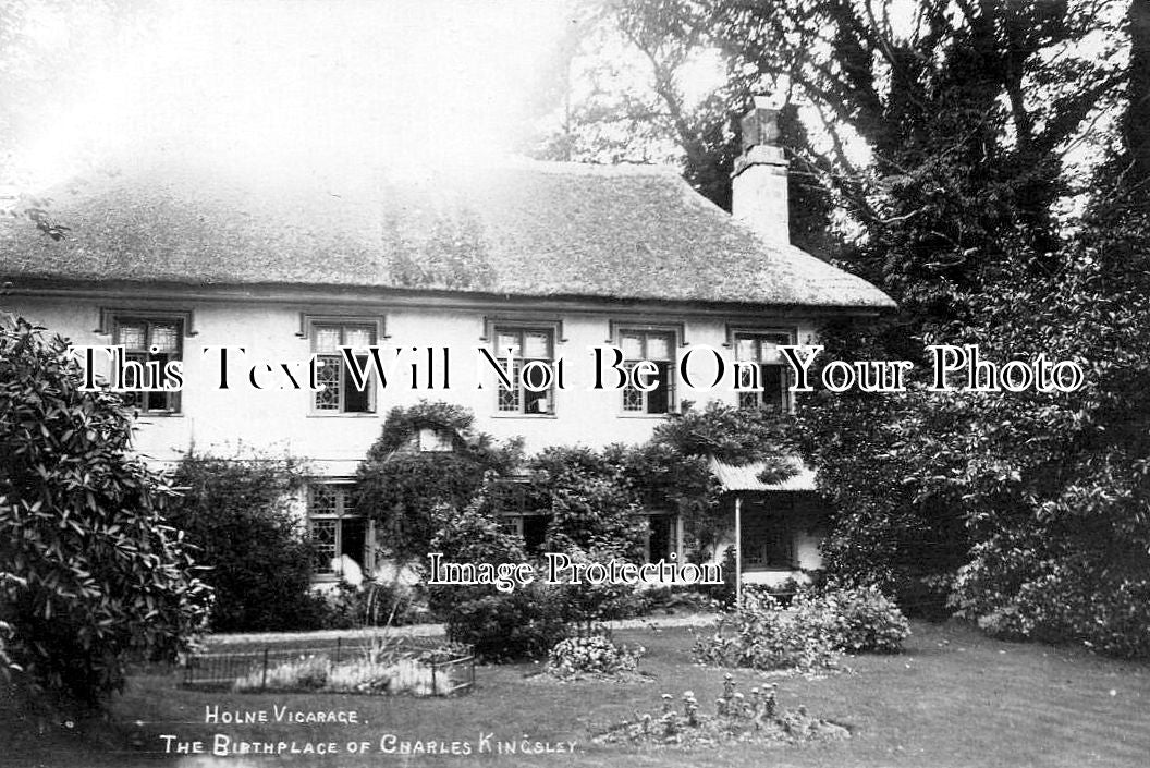 DE 3755 - Holne Vicarage, Charles Kingsley, Devon c1914