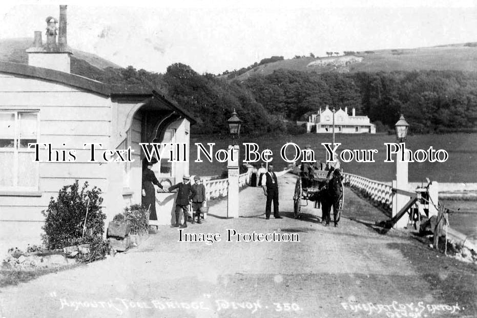 DE 376 - Seaton To Axmouth Toll Bridge, Devon c1909