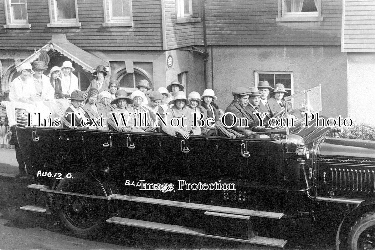 DE 3766 - Royal Blue Cars Charabanc, Ilfracombe, Devon