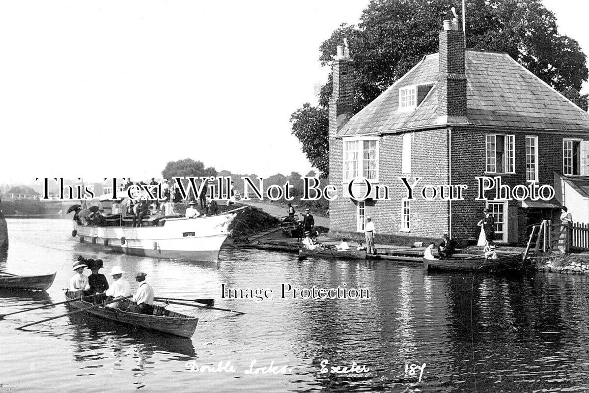 DE 3777 - Double Locks, Exeter, Devon c1921