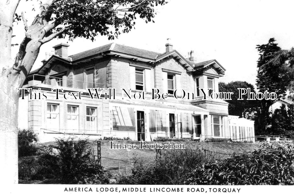 DE 3778 - America Lodge, Middle Lincombe Road, Torquay, Devon