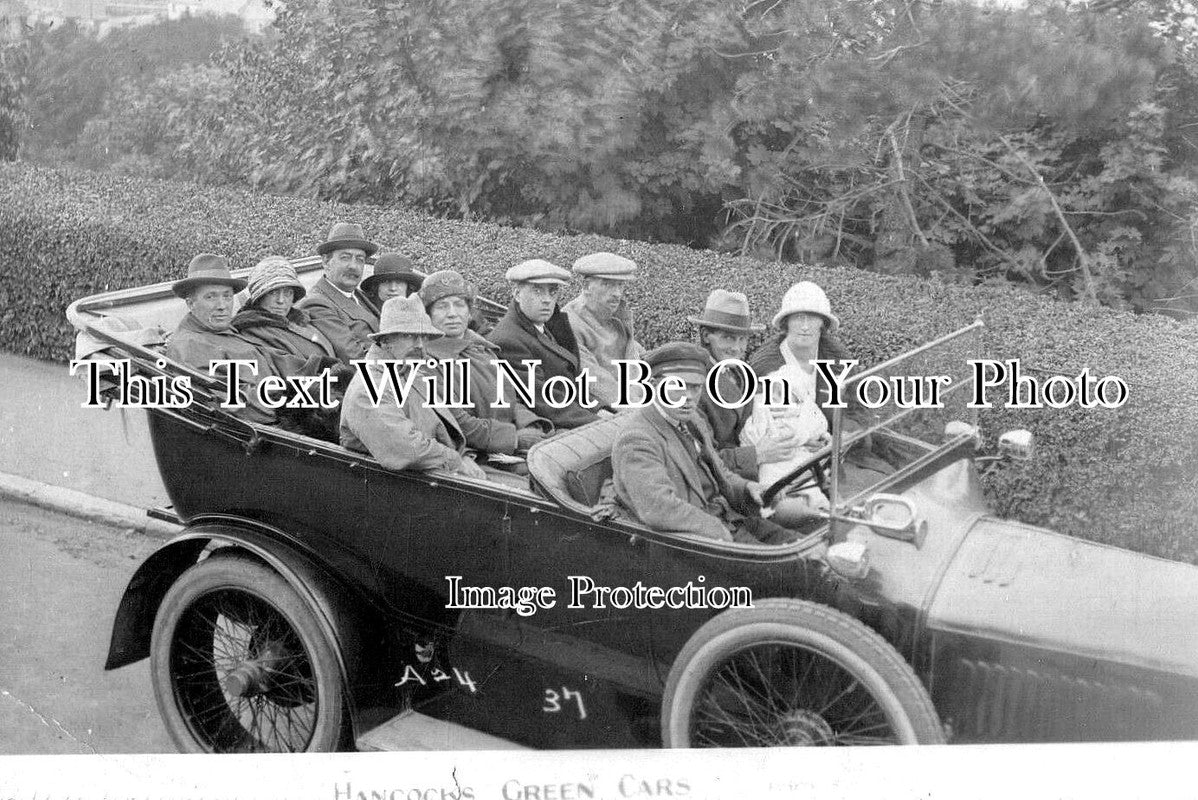 DE 3967 - Hancocks Green Cars Charabanc, Devon c1924