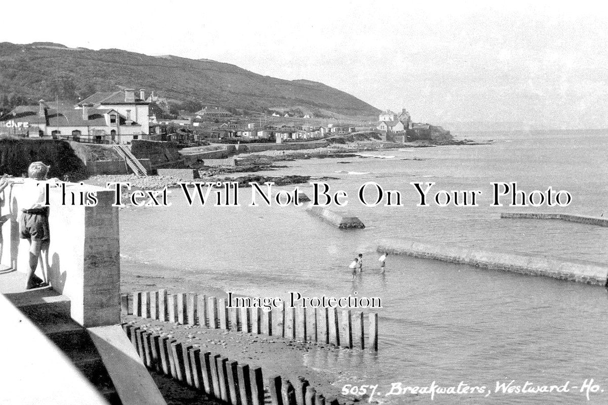 DE 3996 - Breakwaters, Westward Ho, Devon