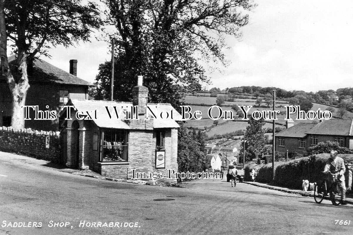 DE 4017 - Saddlers Shop, Horrabridge, Devon c1950