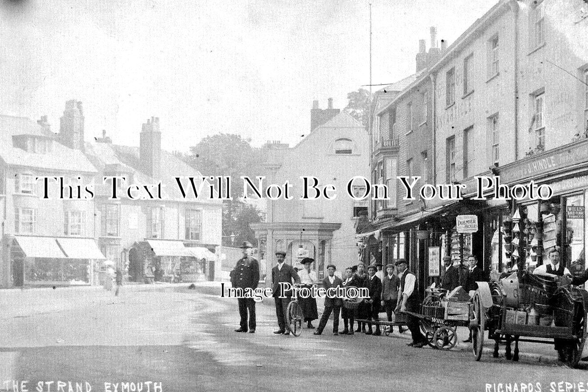 DE 4052 - The Strand, Exmouth, Devon c1906