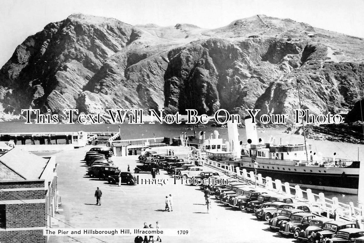 DE 4102 - The Pier & Hillsborough Hill, Ilfracombe, Devon
