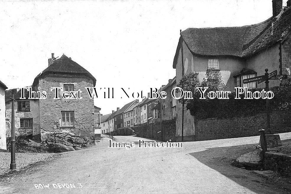DE 4116 - Bow, Devon c1922