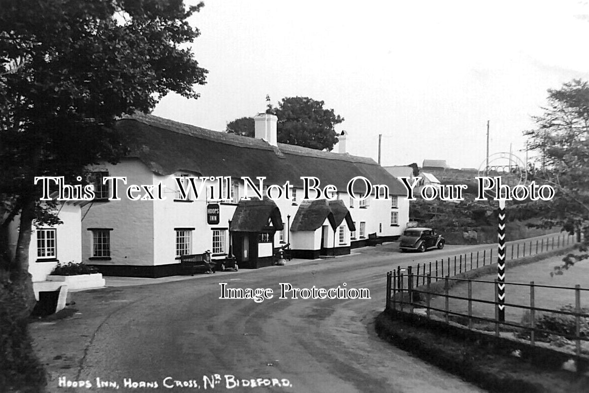 DE 4133 - Hoops Inn Pub, Horns Cross, Bideford, Devon