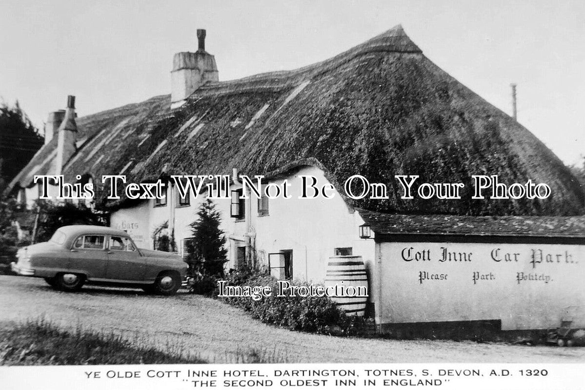 DE 4143 - The Old Cott Inn Pub & Hotel, Dartington Totnes, Devon