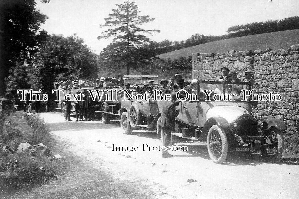 DE 4188 - Staff Of Adlards Charabanc Outing, Plymouth, Devon c1913